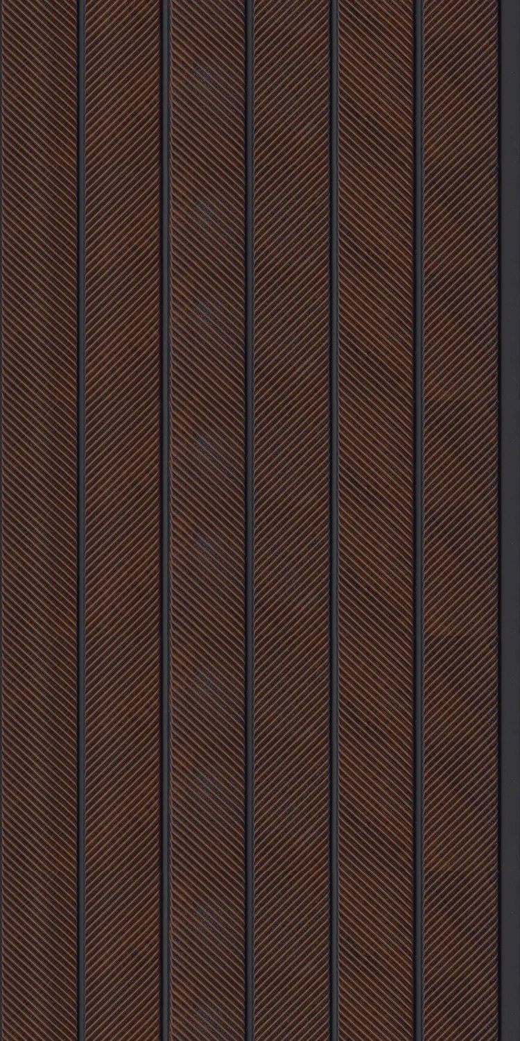 Nine by One wood louvres